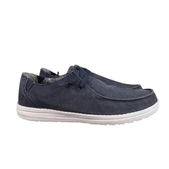 Skechers Shoes Mens 12 Casual Slip On Sneakers Relaxed Fit Memory Foam Goga Mat - Picture 1 of 14